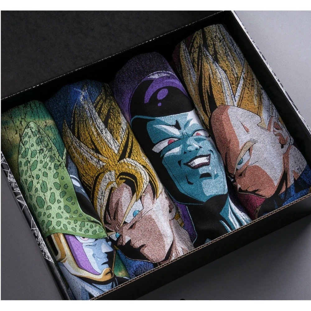 Darc Sport Dragon Ball Z Limited Edition / 4 SHIRT BOX‎ SET XL Anime Tee NEW